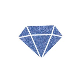 Diamantová barva IZINK Diamond - modrá, 80 ml