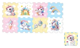 WIKY Pěnové puzzle Jednorožec