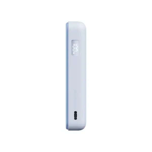Xiaomi Magnetic Power Bank 10000 modrá / Powerbanka / 10 000 mAh / 33W / 15W bezdrátově / integrovaný kabel / stojan (71809)