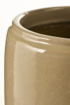 Ib Laursen Keramický obal na květiny Saigon Grey L, béžová barva, keramika