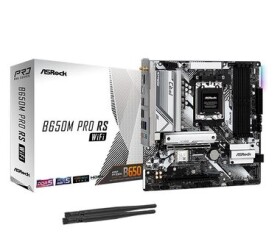 ASRock B650M Pro RS WiFi AM5 4x DDR5 1x PCIex16 2.5GLAN mATX