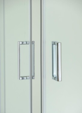 HOPA - Set kout BARCELONA PLUS QUADRATO + vanička VENETS - Barva rámu - Chrom/Leštěný hliník (ALU), Rozměr A - 90, Rozměr B - 90, Směr zavírání - Univerzální Levé / Pravé, Výplň - Čiré bezpečnostní sklo - 5 / 6 mm OLBBAR90CCVV