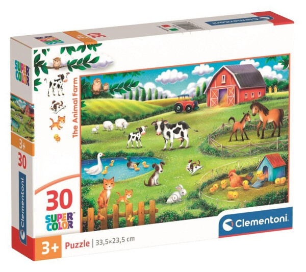 Puzzle Zvířecí farma 30 dílků