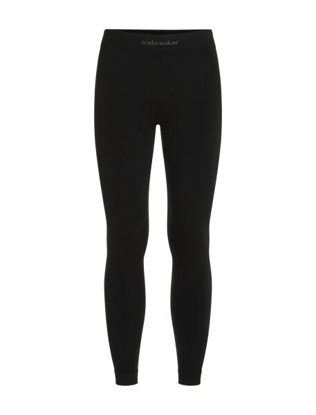 Pánské merino spodky ICEBREAKER Mens 260 Zoneknit Seamless Tights, Black velikost: L