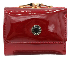 Luxusní dámská kožená peněženka Peterson Villia, červená