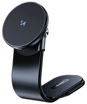Wozinsky WCZ2Y2S černá / Držák telefonu do auta / Magnetický / MagSafe / Indukční nabíjení 15W (5907769372520)