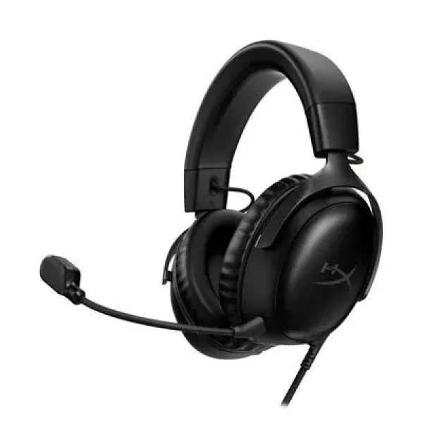 Rozbaleno - HyperX Cloud III černá / Herní sluchátka / mikrofon / ANC / 3.5 mm Jack / USB / rozbaleno (727A8AA.rozbaleno)