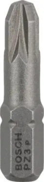 BOSCH Extra-Hart 2607001562 / Šroubovací bit zvlášť tvrdý / PZ3 / 25 mm / 3 ks (2607001562)