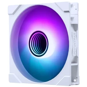 PHANTEKS M25 Gen2 PWM D-RGB bílá / 140mm / Hydraulic Bearing / 36.4 dB @ 1800 RPM / 101.78 CFM / 4-Pin PMW + 3-Pin (PH-F140M25_G2_DWT01)
