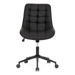 Pracovní židle, výškově nastavitelná, černá látka, KA-V3120 BK3