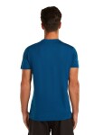 Pánské merino triko s krátkým rukávem ICEBREAKER Mens 125 Cool-Lite Speed SS Tee, Atlantis velikost: S