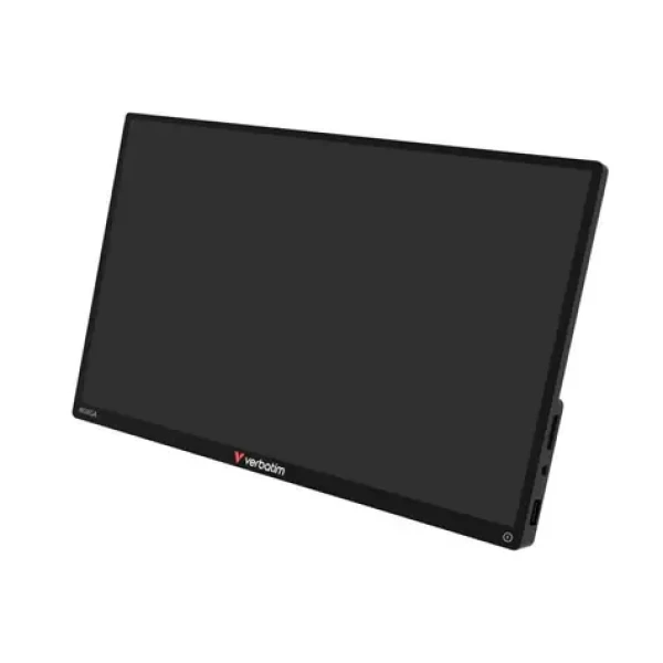 13,3" Verbatim 32087 černá / Přenosný dotykový monitor / IPS / WUXGA 1920×1200 / USB-C / powerbanka 5000 mAh