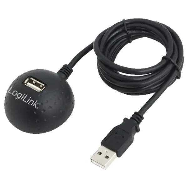 LogiLink USB-A (M) - USB-A (F) černá / Prodlužovací kabel / USB 2.0 (CU0013B)