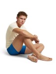 Pánské merino boxerky ICEBREAKER Mens Merino 125 ZoneKnit Boxers, Lazurite velikost: XL
