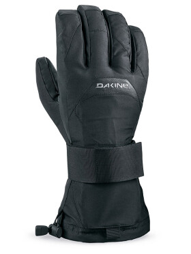 Dakine WRISTGUARD black pánské prstové lyžařské rukavice - S