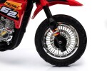 Mamido Dětská elektrická motorka Cross Force červená