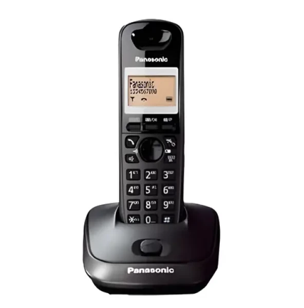Panasonic KX-TG2511PDT titanová / Bezdrátový telefon / LCD 1,4" / ECO mód / 50 kontaktů (KX-TG2511PDT)