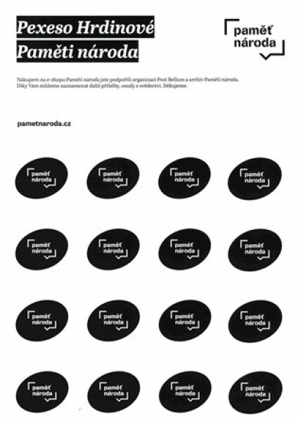 Pexeso Hrdinové Paměti národa