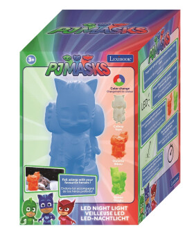Lexibook designové noční světlo LED 3D PJ Masks 20 cm - Alltoys Lexibook
