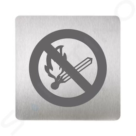 SANELA - Příslušenství Piktogram - zákaz otevřeného ohně SLZN 44N