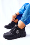 Sport Shoes On Platform Big Star II274313 Black