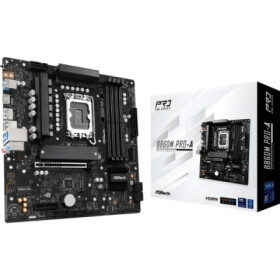 ASRock MB Sc LGA1851 B860M Pro-A, Intel B860, 4xDDR5, 1xDP, 1xHDMI, mATX EDF_1883000