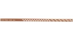 REA - Spádová lišta sprchové vaničky 100cm Brush Copper vlevo REA-K9490