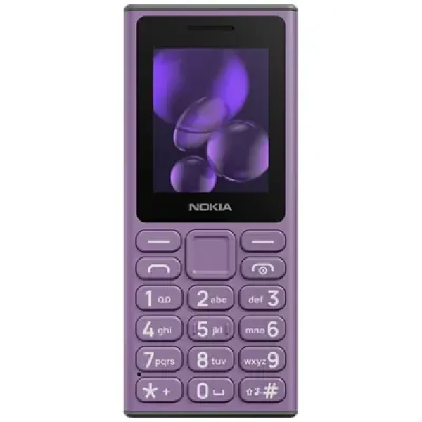 Rozbaleno - HMD Nokia 105 TA-1684 fialová / 1.8" / Dual-SIM / USB-C + 3.5mm jack / rozbaleno (TA-1684.rozbaleno)