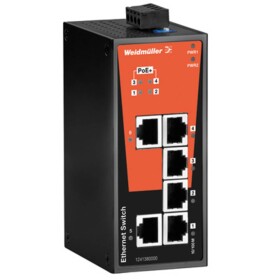 Weidmüller 1241380000 IE-SW-BL06-2TX-4POE průmyslový ethernetový switch