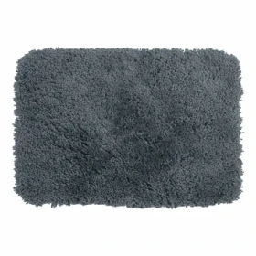 Spirella HIGHLAND koupelnová předložka vysoký vlas 60 x 90 cm tmavě šedá / mikrovlákno (7610583130853)