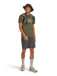 Pánské merino kraťasy ICEBREAKER Mens Elevation Stretch 9 Shorts, Obsidian velikost: 28