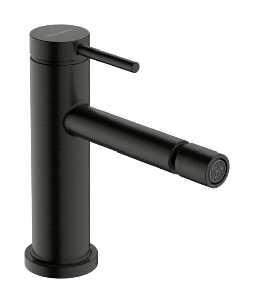 HANSGROHE - Tecturis S Bidetová baterie s výpustí, EcoSmart, kartáčovaný černý chrom 73201340
