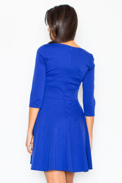 Modré šaty model 18488312 - Figl Velikost: L