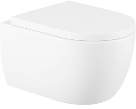 MEXEN/S - Carmen Závěsná WC mísa včetně sedátka, duroplast, bílá 30880200