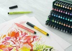 Faber-Castell Umělecký popisovač Pitt Artist Pen B štětcové, sada 6 ks Skin tones - obličejové barvy