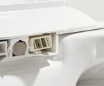 CERANO - WC závěsné s integrovaným elektronickým bidetem Cronus Standard, Vortex Rimless 180° + SoftClose sedátko - bílá lesklá - 59,3x38,4 CER-545632