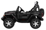 Mamido Elektrické autíčko Jeep Wrangler Rubicon 4x4 černé