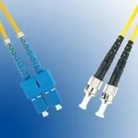 MicroConnect Optical Fibre Cable ST/SC Singlemode duplex OS2 2m žlutá (FIB121002)