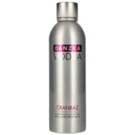 Danzka Vodka Cranraz 40% 1 l (holá láhev)