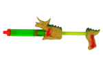 Mamido Vodní pistolka dinosaurus 40 cm zelená