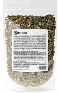 Vilgain Dýňová semínka natural – 3× 500 g