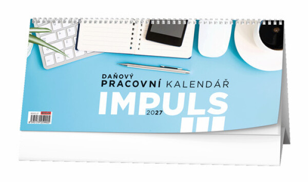 Pracovní kalendář Impuls III 2027 - stolní kalendář
