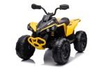Mamido Dětská elektrická čtyřkolka Can-Am Renegade 180W 4x4 žlutá