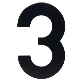 Nerezové Číslo Černé 3 Rn.95l