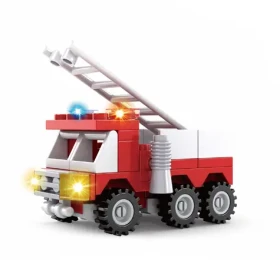 BLOXO 259867 Kompatibilní stavebnice hasiči auto 53 ks