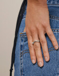 ENAMEL Copenhagen Ring, Agnete Small 925S 54