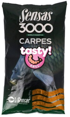 Sensas Krmítková směs 3000 Carp Tasty 1kg - Krill,Sensas Krmítková směs 3000 Carp Tasty 1kg - Krill