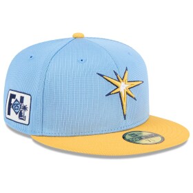 New Era Pánská kšiltovka Tampa Bay Rays MLB 2025 Spring Training 59FIFTY Fitted Velikost: 7 3/4