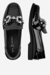 Polobotky EVA MINGE AMARYLLIS-V1792B-315 Přírodní kůže (useň) - Lakovaná