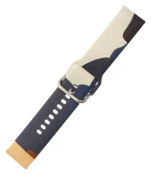 Hurtel Silikonový řemínek Moro vzor 13, 40/41/42/43/44 mm / Řemínek / Samsung Galaxy Watch / Maskáčový vzor